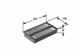 CLEAN FILTERS Ilmansuodatin MA1060